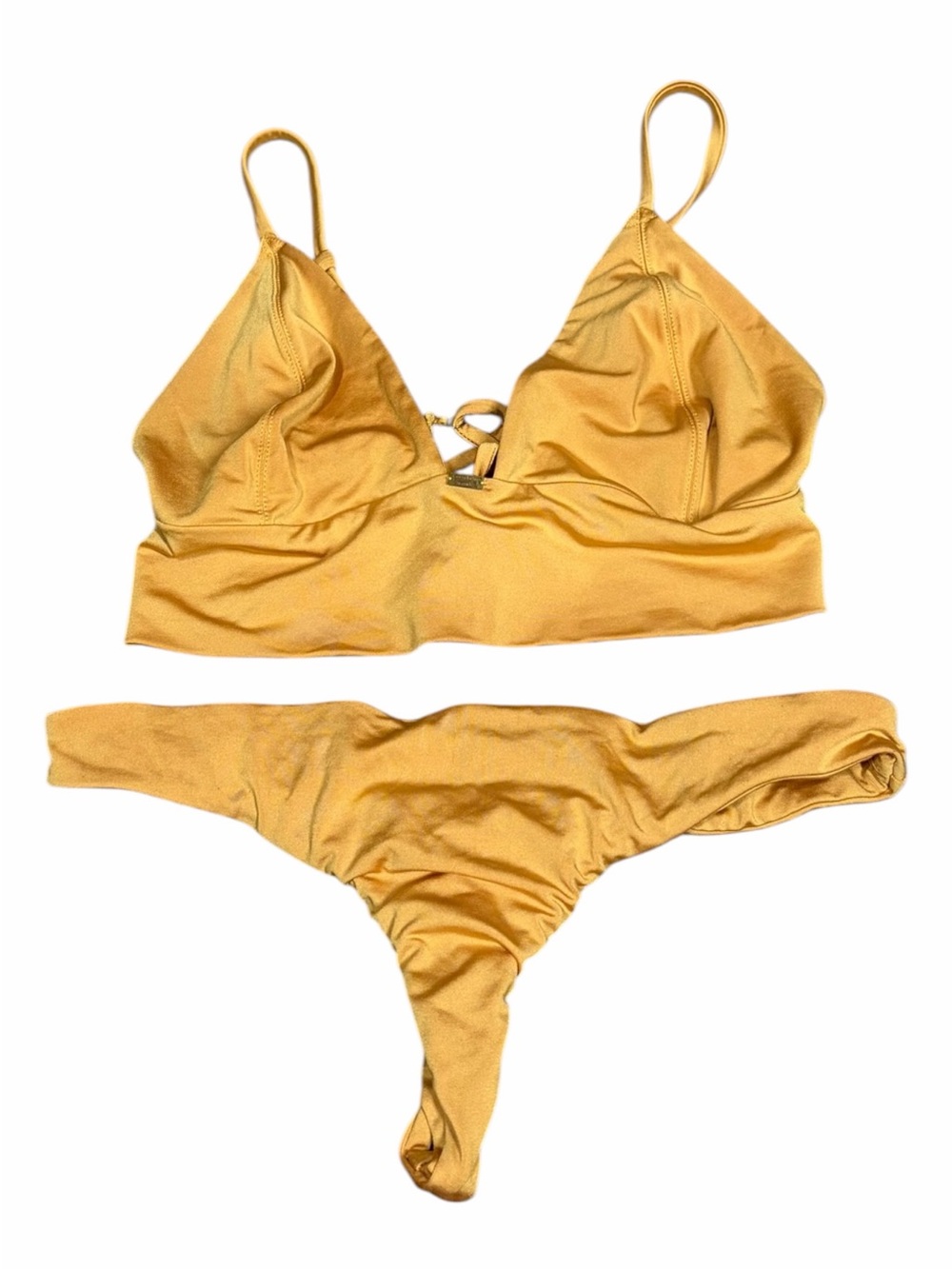 Gooseberry Matching Bikini Set Top Small Bottom Large